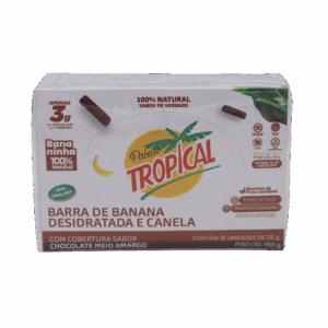 Paixão Tropical - Banana Cinnamon Bar 12x18x25 g