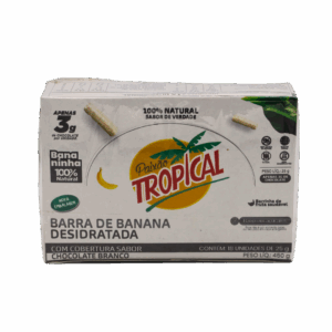 Paixão Tropical - Banana Bar with white Chocolate 12x18x25 g
