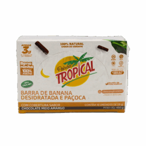 Paixão Tropical - Banana Bar with Peanut 1x12x18x25 g